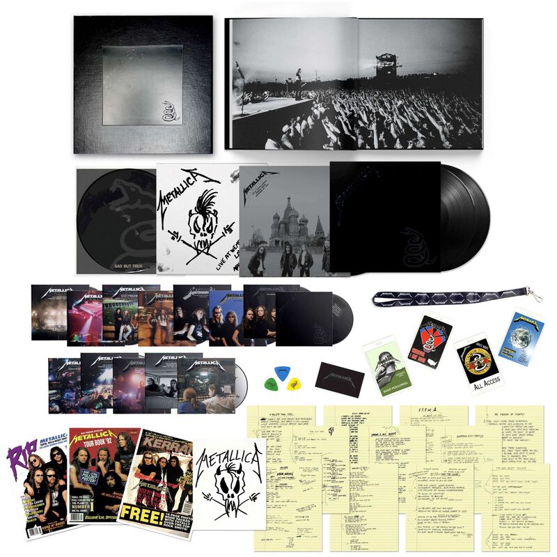 Metallica (remastered) (180g) (Limited Super Deluxe Box) 